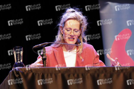 Dietmar Bär, Anna Schudt und Thomas Böhm auf der lit.Cologne 2024 in Köln