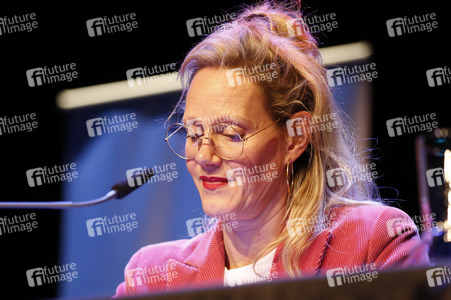 Dietmar Bär, Anna Schudt und Thomas Böhm auf der lit.Cologne 2024 in Köln