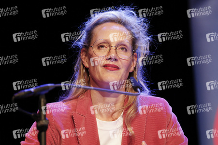Dietmar Bär, Anna Schudt und Thomas Böhm auf der lit.Cologne 2024 in Köln