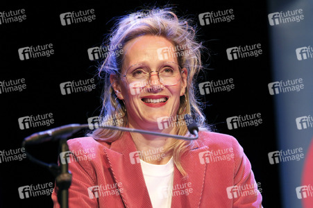 Dietmar Bär, Anna Schudt und Thomas Böhm auf der lit.Cologne 2024 in Köln
