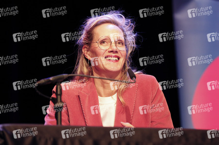 Dietmar Bär, Anna Schudt und Thomas Böhm auf der lit.Cologne 2024 in Köln