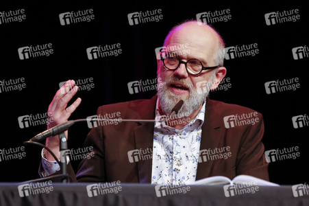 Dietmar Bär, Anna Schudt und Thomas Böhm auf der lit.Cologne 2024 in Köln