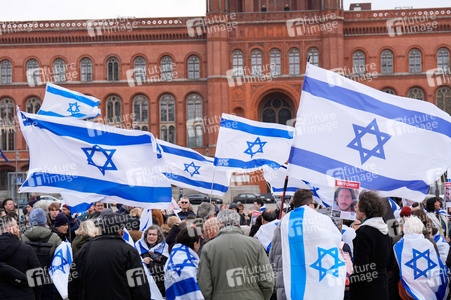 Demonstration gegen Antisemitismus in Berlin
