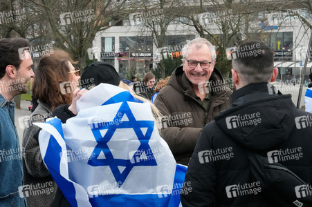 Demonstration gegen Antisemitismus in Berlin