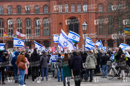 Demonstration gegen Antisemitismus in Berlin