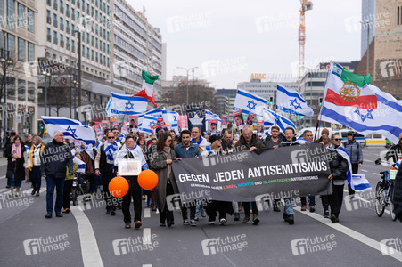Demonstration gegen Antisemitismus in Berlin