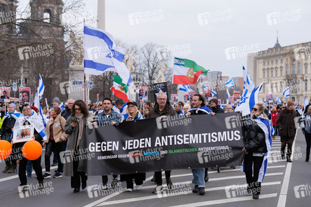 Demonstration gegen Antisemitismus in Berlin