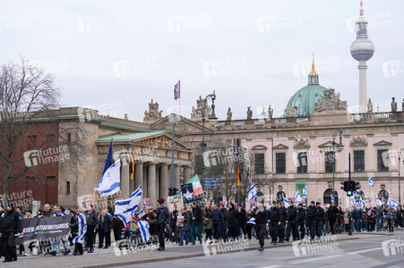 Demonstration gegen Antisemitismus in Berlin