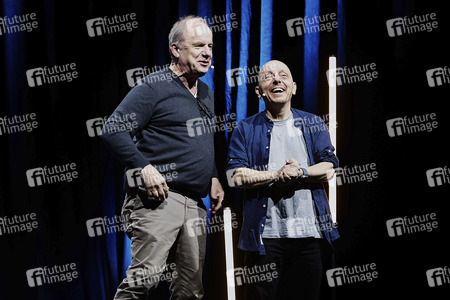 Hubertus Meyer-Burckhardt und Bernhard Hoëcker auf der lit.Cologne 2024 in Köln