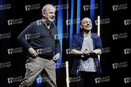 Hubertus Meyer-Burckhardt und Bernhard Hoëcker auf der lit.Cologne 2024 in Köln