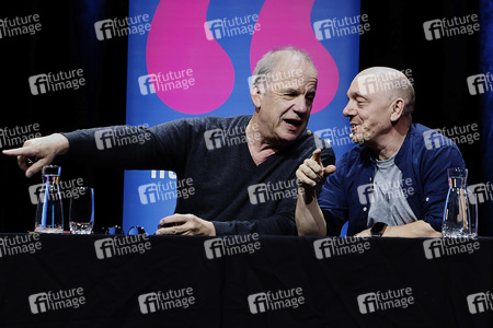 Hubertus Meyer-Burckhardt und Bernhard Hoëcker auf der lit.Cologne 2024 in Köln