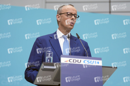 Sitzung der Präsidien der CDU und der CSU zum Europawahlprogramm in Berlin