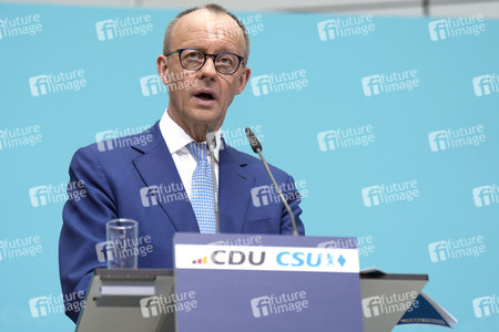 Sitzung der Präsidien der CDU und der CSU zum Europawahlprogramm in Berlin
