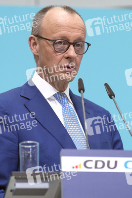 Sitzung der Präsidien der CDU und der CSU zum Europawahlprogramm in Berlin