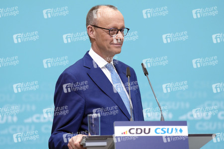 Sitzung der Präsidien der CDU und der CSU zum Europawahlprogramm in Berlin