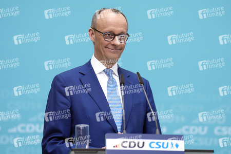 Sitzung der Präsidien der CDU und der CSU zum Europawahlprogramm in Berlin