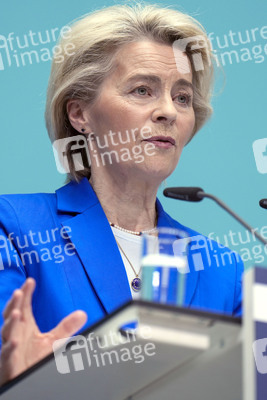 Sitzung der Präsidien der CDU und der CSU zum Europawahlprogramm in Berlin