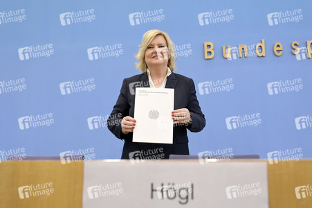 Bundespressekonferenz zur Vorstellung des Jahresberichtes 2023 in Berlin