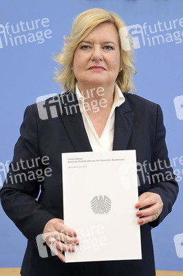 Bundespressekonferenz zur Vorstellung des Jahresberichtes 2023 in Berlin