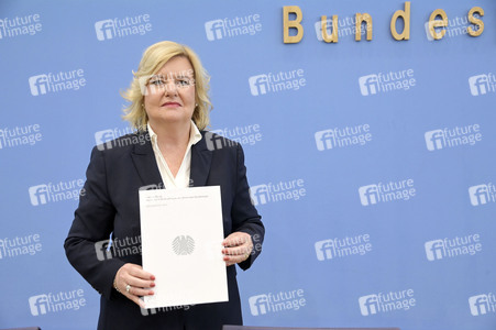 Bundespressekonferenz zur Vorstellung des Jahresberichtes 2023 in Berlin