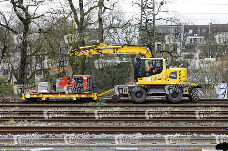 Pressetermin zu den Arbeiten am Elektronischen Stellwerk in Köln