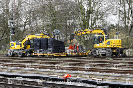 Pressetermin zu den Arbeiten am Elektronischen Stellwerk in Köln