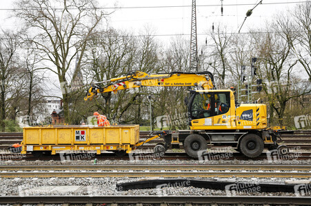 Pressetermin zu den Arbeiten am Elektronischen Stellwerk in Köln