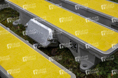 Pressetermin zu den Arbeiten am Elektronischen Stellwerk in Köln