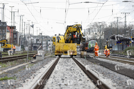 Pressetermin zu den Arbeiten am Elektronischen Stellwerk in Köln