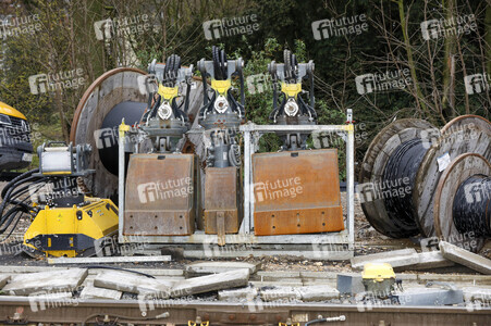 Pressetermin zu den Arbeiten am Elektronischen Stellwerk in Köln