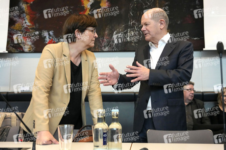 Fraktionssitzung der SPD-Bundestagsfraktion in Berlin