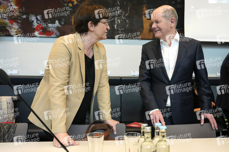 Fraktionssitzung der SPD-Bundestagsfraktion in Berlin