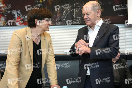 Fraktionssitzung der SPD-Bundestagsfraktion in Berlin