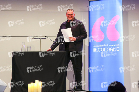 Devid Striesow auf der lit.Cologne 2024 in Köln
