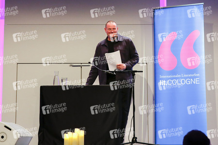 Devid Striesow auf der lit.Cologne 2024 in Köln