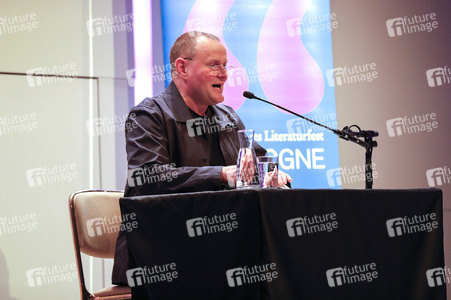 Devid Striesow auf der lit.Cologne 2024 in Köln