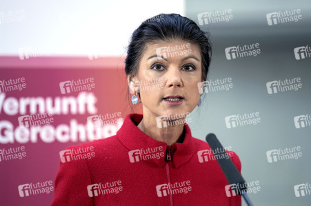 Pressekonferenz vom BSW in Berlin