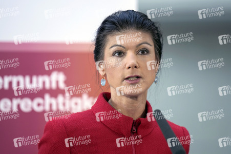 Pressekonferenz vom BSW in Berlin