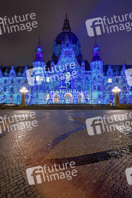 Handball-Illumination in Hannover