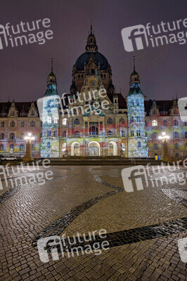 Handball-Illumination in Hannover