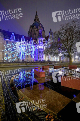 Handball-Illumination in Hannover