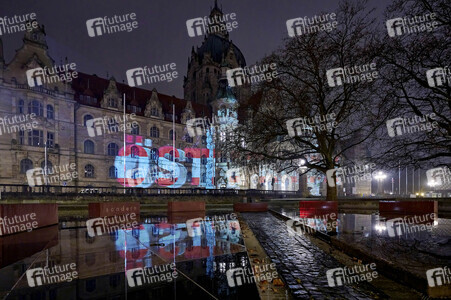 Handball-Illumination in Hannover