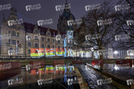 Handball-Illumination in Hannover