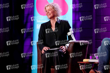 Katja Riemann und Harald Welzer auf der lit.Cologne 2024 in Köln