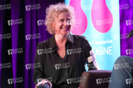 Katja Riemann und Harald Welzer auf der lit.Cologne 2024 in Köln
