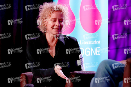 Katja Riemann und Harald Welzer auf der lit.Cologne 2024 in Köln