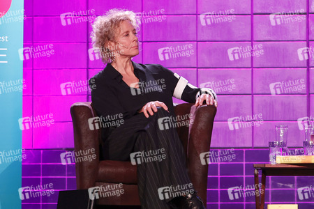 Katja Riemann und Harald Welzer auf der lit.Cologne 2024 in Köln