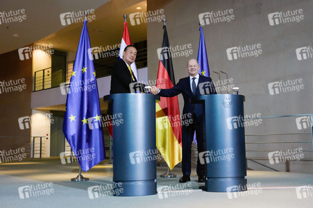 Empfang des Ministerpräsidenten von Thailand in Berlin