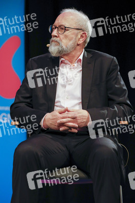 Joschka Fischer und Herfried Münkler auf der lit.Cologne 2024