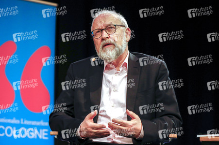 Joschka Fischer und Herfried Münkler auf der lit.Cologne 2024